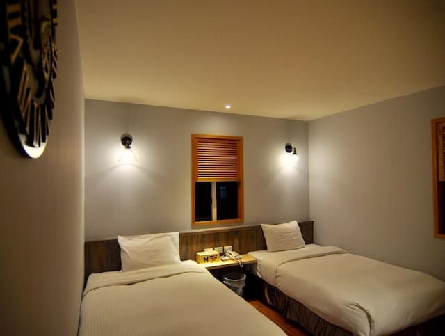 馬丁威旅店-客房(兩床) - 有窗-4