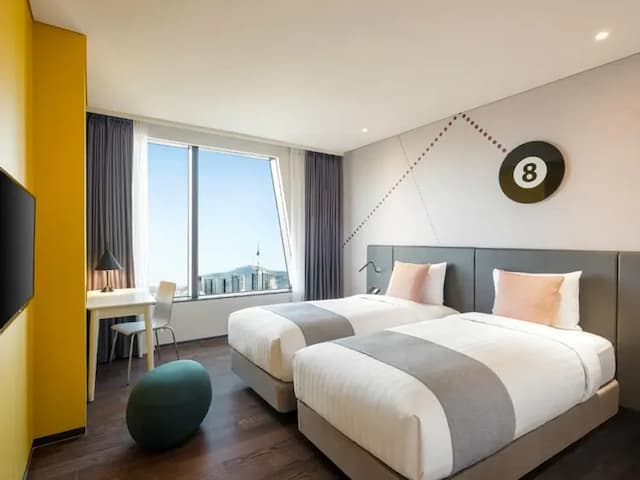 ibis Styles Ambassador Seoul Yongsan-Superior Twin Room-5