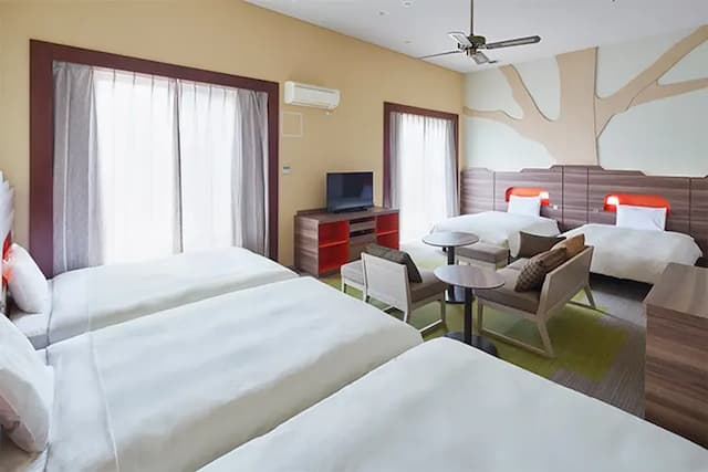 三井花園飯店 PRANA東京灣｜大眾浴場/免費接駁來往東京迪士尼-行政五人房: 露天陽台｜可帶不佔床兒童(0-5歲) 5位【不挑房】-2