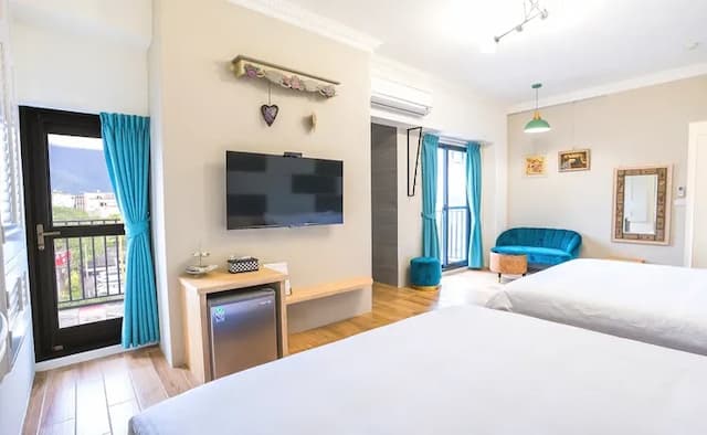 綠道74民宿-山景四人房-7