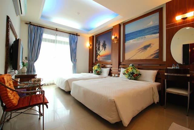 Seashell Bay Hotel-Quad room｜no pick room-8