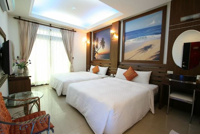 Seashell Bay Hotel-Quadruple Room with View｜no pick room-10