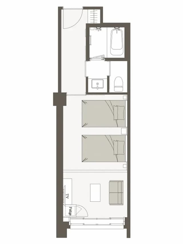 三井花園飯店 京都新町 別邸｜大浴場/烏丸御池站步行7分-豪華雙床房｜可帶不佔床兒童(0-5歲) 2位【禁菸，不挑房】-5
