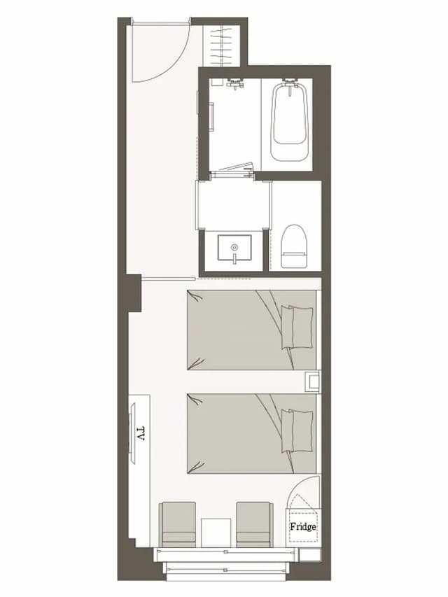 三井花園飯店 京都新町 別邸｜大浴場/烏丸御池站步行7分-高級雙床房: 兩人入住｜可帶不佔床兒童(0-5歲) 2位【禁菸，不挑房】-2