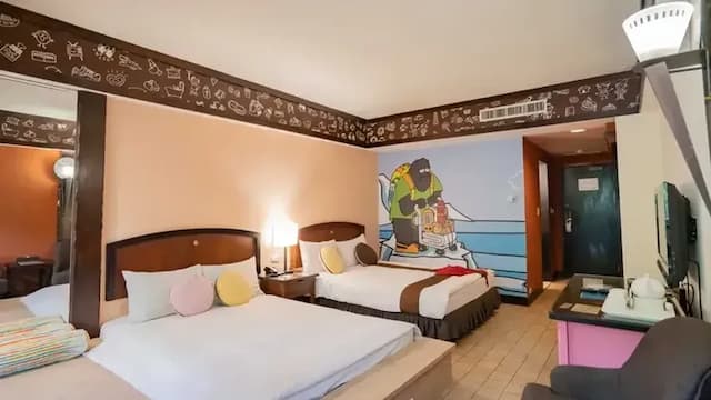 【High Speed Rail Holiday】 2-Day Free Travel in Kenting Yoho Resort-[Pre-order 29 days in advance] - [Pre-order 29 days in advance] New children's room/Chocolate family room (1 medium bed + 1 bunk bed/2 medium beds)-4