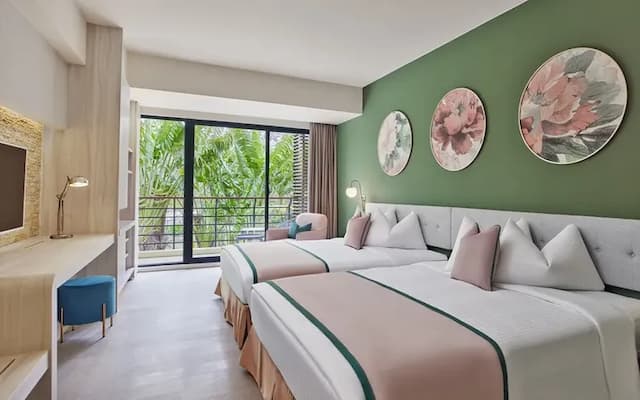 【High Speed Rail Holiday】2-Day Free Travel at Caesar Park Kenting-[29 days in advance pre-order discount] - [29 days in advance pre-order] View Room (2 Queen Beds)-1