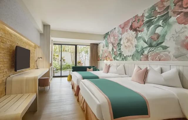 【High Speed Rail Holiday】2-Day Free Travel at Caesar Park Kenting-[29 days in advance pre-order discount] - [29 days in advance pre-order] Garden Room (2 Queen Beds)-2