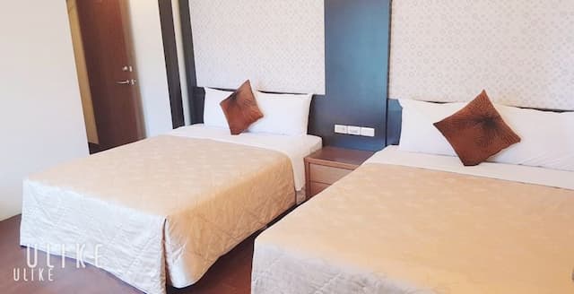 墾丁津津音樂客棧 | 室內公共空間自行車停放-201陽台4人房-3