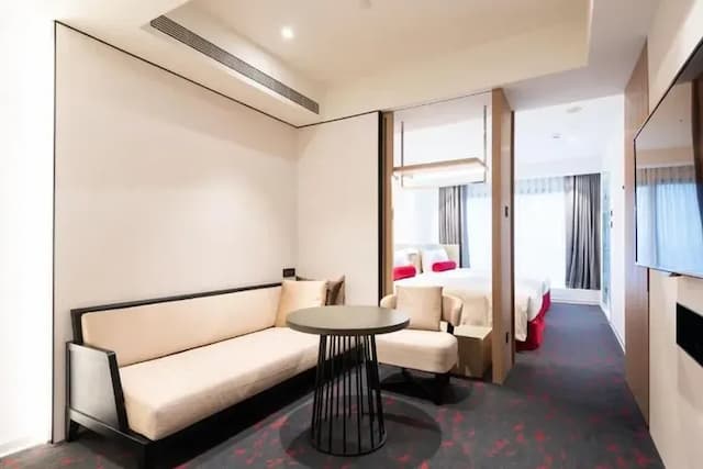 【高鐵假期】 凱達大飯店．台北2日自由行｜近龍山寺站、附泳池-【常態促銷】- 家庭四人房(2大床-含早)-1