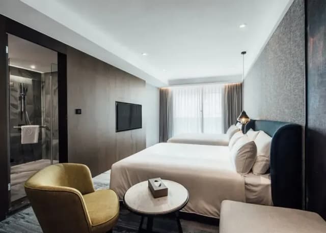 【High Speed Rail Holiday】2-day free travel at Kaohsiung Junyi Hotel-Deluxe Quad (Breakfast included)-6