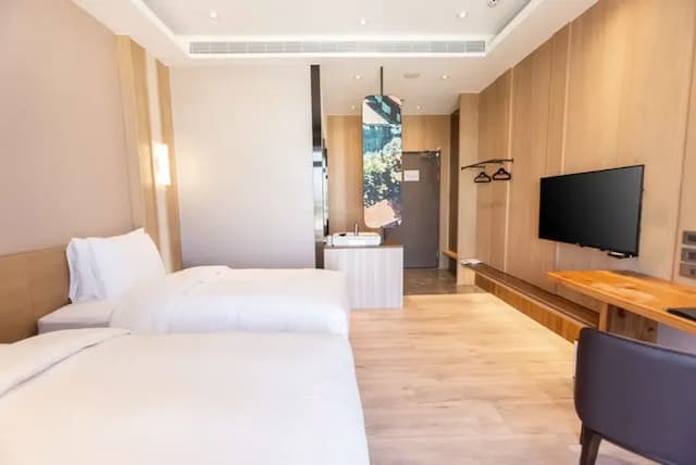 【高鐵假期】 彰化鹿港澄悅酒店2日自由行-【常態促銷】- 雅緻客房(1大床/2小床)-4