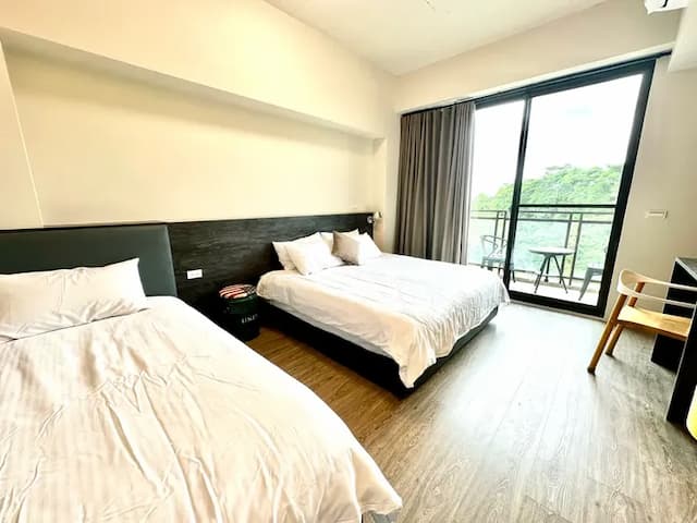 默默旅宿-森CASA三人房-1