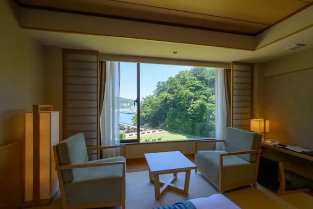 Toba International Hotel Shiojitei-Japanese modern twin room [non-smoking]｜Two children (0-2 years old) can be brought without occupying a bed [no room selection]-4