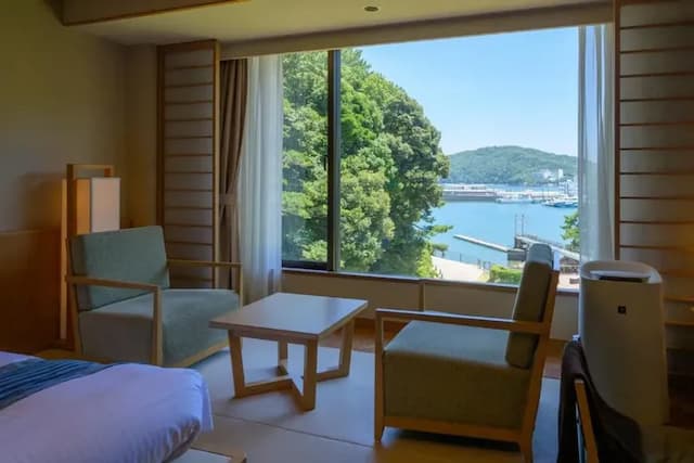 Toba International Hotel Shiojitei-Japanese modern twin room [non-smoking]｜Two children (0-2 years old) can be brought without occupying a bed [no room selection]-3
