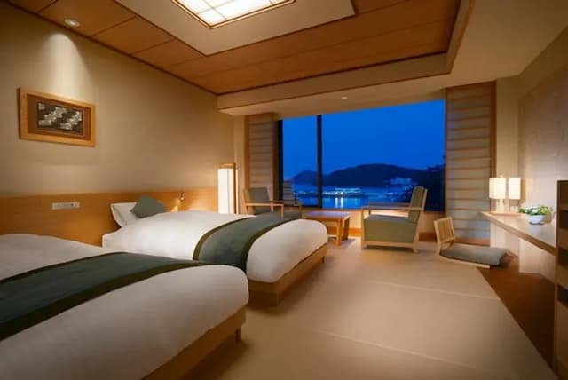 Toba International Hotel Shiojitei-Japanese modern twin room [non-smoking]｜Two children (0-2 years old) can be brought without occupying a bed [no room selection]-1
