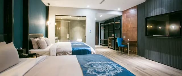 【高鐵假期】 雲林朝聖酒店2日自由行-【常態促銷】- 2025騎士雙人房(2大床/不含早餐)-1