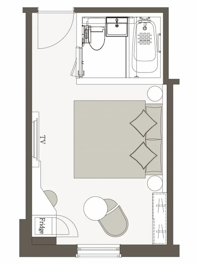 三井花園飯店 大手町｜神田站步行6分/一站至東京車站-標準加大雙人床房｜可帶不佔床兒童(0-5歲) 1位【不挑房】-6