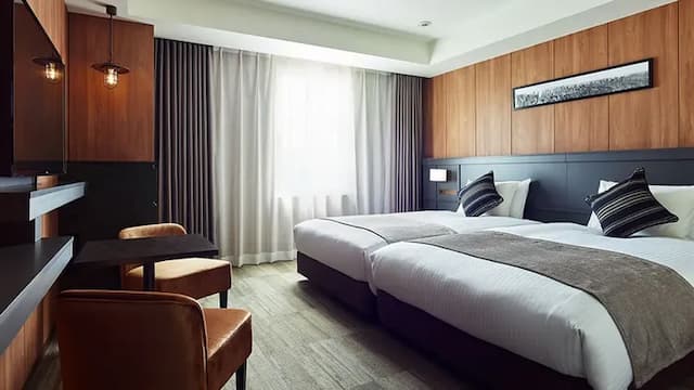 三井花園飯店 大手町｜神田站步行6分/一站至東京車站-標準雙床房｜可帶不佔床兒童(0-5歲) 2位【不挑房】-2