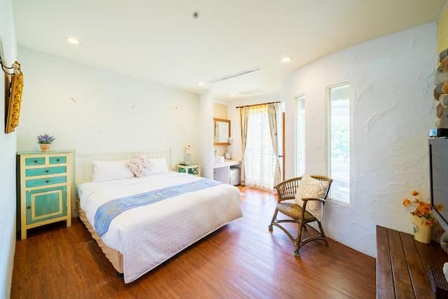 몽 샨 홈스테이 (Mong Shan Homestay)-Mountain View Double Room With Bathtub-1