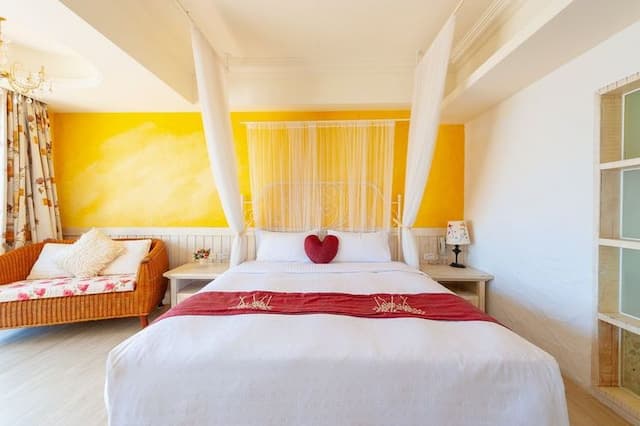 몽 샨 홈스테이 (Mong Shan Homestay)-Sea View Double Room With Bathtub-1