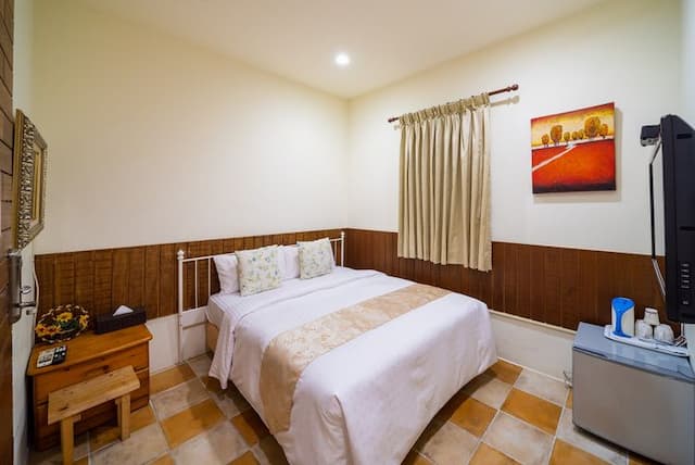 몽 샨 홈스테이 (Mong Shan Homestay)-Exquisite Double Room on the first floor-3