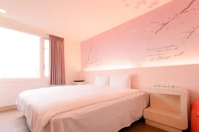 奇異果快捷旅店-中正店｜ 近柳川水岸步道、中華路夜市-市景雙人房-2