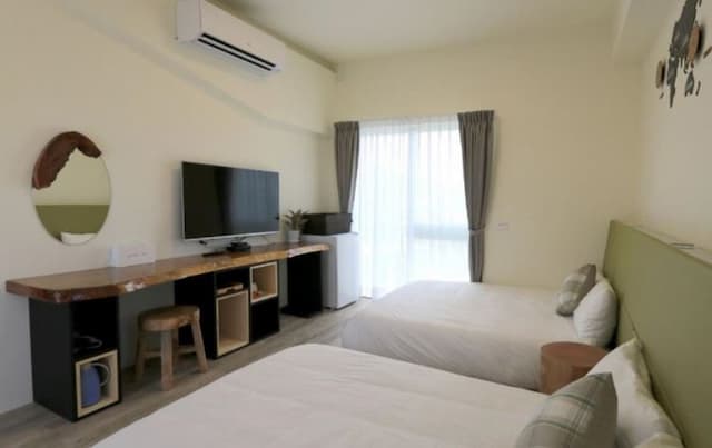 墾丁夢幻島-Inn巷文創旅店-3樓 露台四人房-2