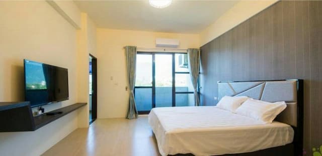 칭만통멍 홈스테이 (Qing Man Tong Meng Homestay)-City view balcony double-4