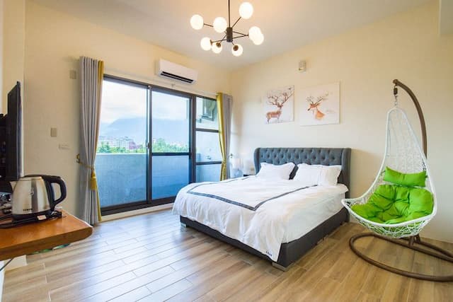 칭만통멍 홈스테이 (Qing Man Tong Meng Homestay)-City view balcony double-7