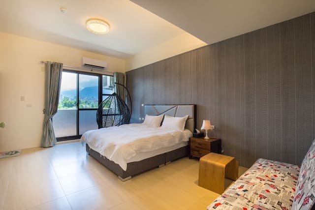 칭만통멍 홈스테이 (Qing Man Tong Meng Homestay)-City view balcony double-8