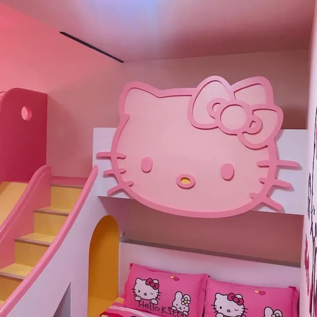 칭만통멍 홈스테이 (Qing Man Tong Meng Homestay)-Slide cat quadruple room-9