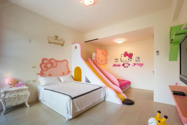 칭만통멍 홈스테이 (Qing Man Tong Meng Homestay)-Slide cat quadruple room-6