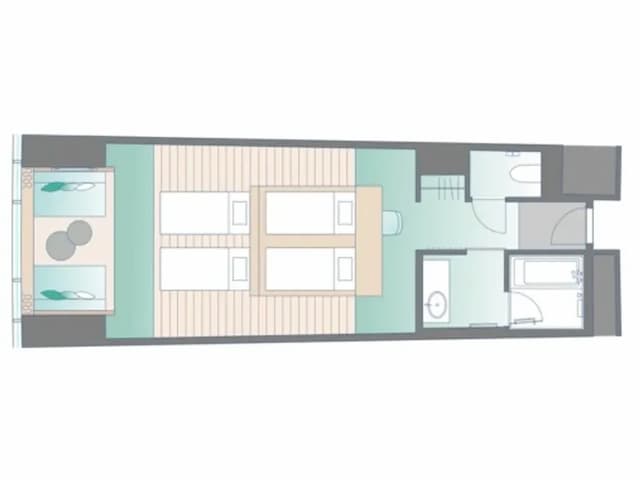 【星野集團】Risonare 下關｜近下關國際港-豪華四人房【不挑房】-5