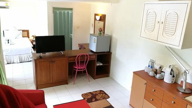 On The Hill Karon Resort-Deluxe Garden View Room-6