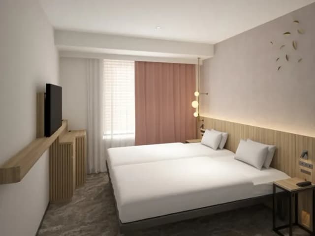 三井花園飯店 仙台｜頂樓大眾浴場/廣瀨通站步行3分-標準雙床房｜可帶不佔床兒童(0-5歲) 2位【禁菸，不挑房】-1