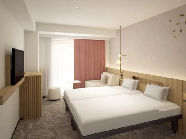 三井花園飯店 仙台｜頂樓大眾浴場/廣瀨通站步行3分-高級雙床房: 附沙發床｜可帶不佔床兒童(0-5歲) 2位【禁菸，不挑房】-1