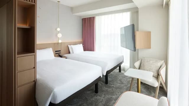 三井花園飯店 仙台｜頂樓大眾浴場/廣瀨通站步行3分-高級角隅雙床房｜可帶不佔床兒童(0-5歲) 2位【禁菸，不挑房】-2