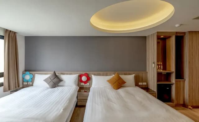 標準四人房（每間裝潢風格不同）