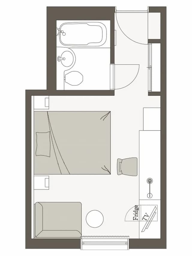 三井花園飯店 岡山｜大眾浴場/岡山站步行2分-現代加大雙人床房□禁煙□2人使用｜可帶不佔床兒童(0-5歲) 1位【不挑房】-7