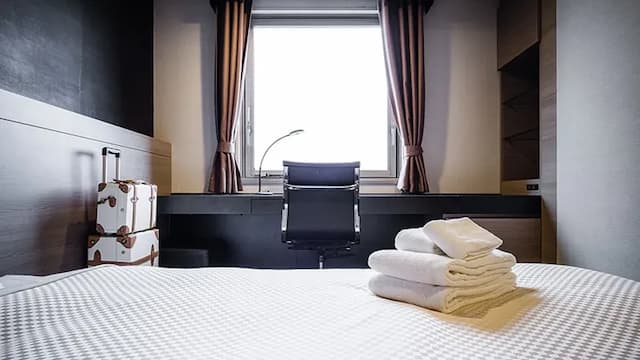 三井花園飯店 岡山｜大眾浴場/岡山站步行2分-現代雙床房□禁煙□2人使用｜可帶不佔床兒童(0-5歲) 2位【不挑房】-4