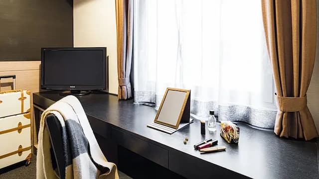 三井花園飯店 岡山｜大眾浴場/岡山站步行2分-標準雙人房■可吸菸■1人使用｜可帶不佔床兒童(0-5歲) 1位【不挑房】-5