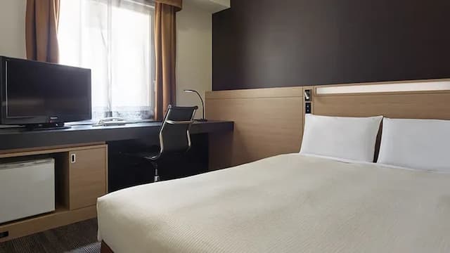 三井花園飯店 岡山｜大眾浴場/岡山站步行2分-標準雙人房□禁煙□1人使用｜可帶不佔床兒童(0-5歲) 1位【不挑房】-1