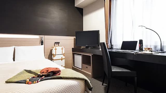 三井花園飯店 岡山｜大眾浴場/岡山站步行2分-標準雙人房□禁煙□2人使用｜可帶不佔床兒童(0-5歲) 1位【不挑房】-2