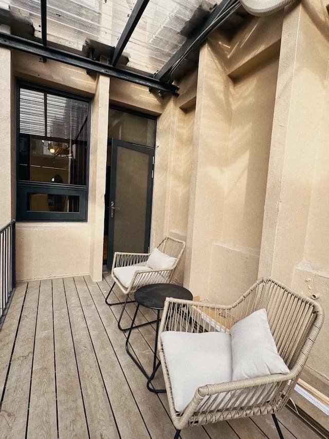 Spring Stay Inn-Deluxe Double Room (Terrace)-10