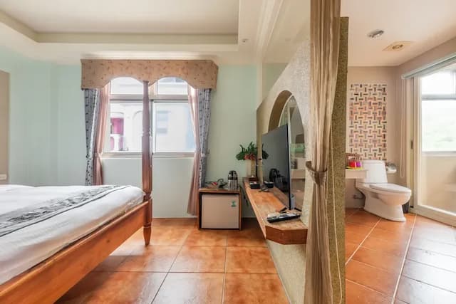 Kenting Shen's Homestay-Deluxe Double Room with Bathtub_308.502-4