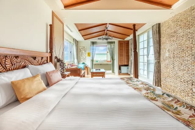 Kenting Shen's Homestay-Deluxe Double Room with Sea View and Balcony_503-4