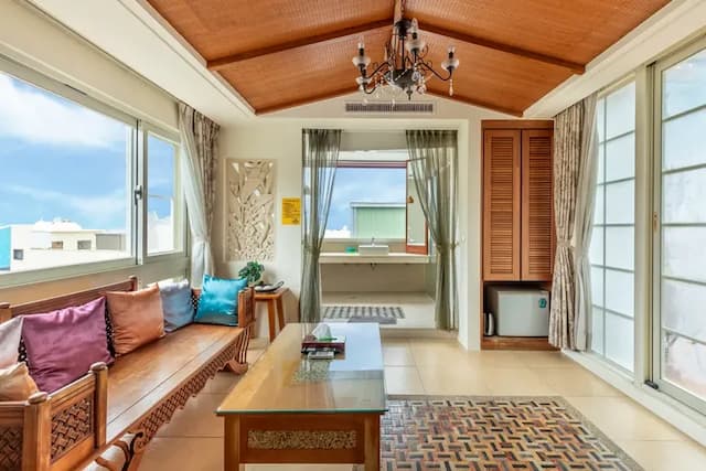 Kenting Shen's Homestay-Deluxe Double Room with Sea View and Balcony_503-7