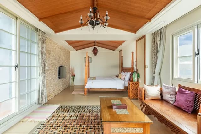 Kenting Shen's Homestay-Deluxe Double Room with Sea View and Balcony_503-1