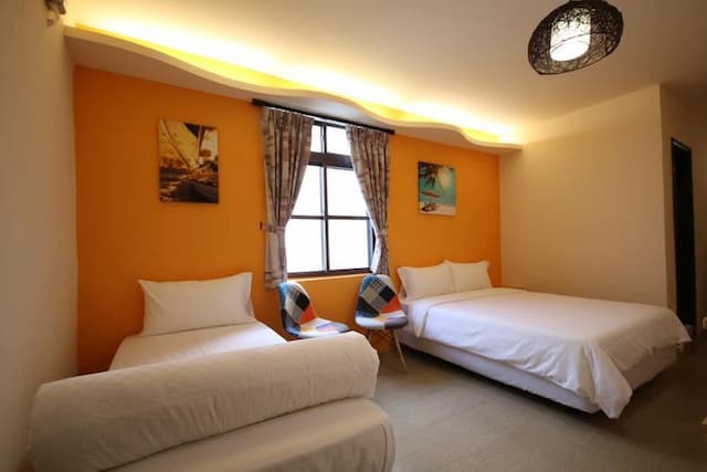 墾丁自遊行｜免費停車、洗烘衣設備-206三人房-2