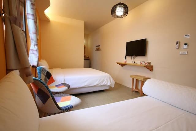 墾丁自遊行｜免費停車、洗烘衣設備-206三人房-3